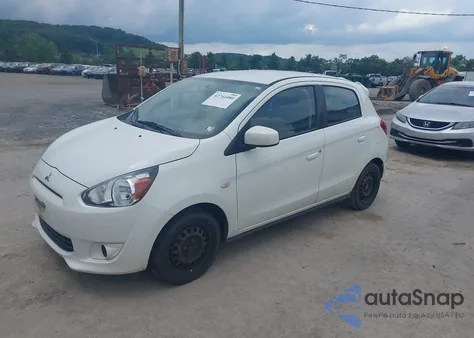 2015 Mitsubishi Mirage De из США, поврежденный, VIN ML32A3HJ5FH046960